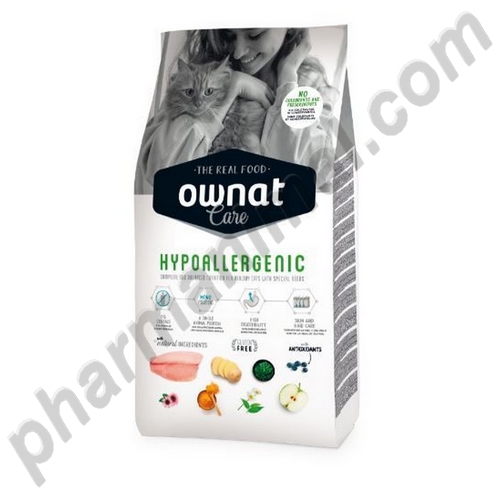 OWNAT CAT CARE HYPOALLERGENIC  	Sac/3 kg  (031572)